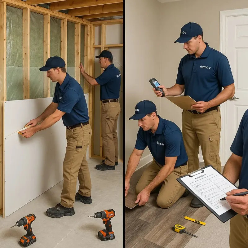 Repairs and Reconstruction process in Kittitas County, WA